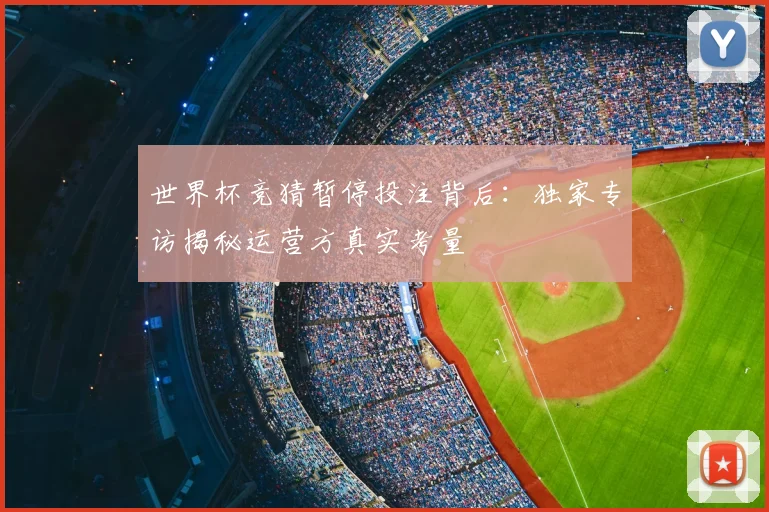 世界杯竞猜暂停投注背后：独家专访揭秘运营方真实考量