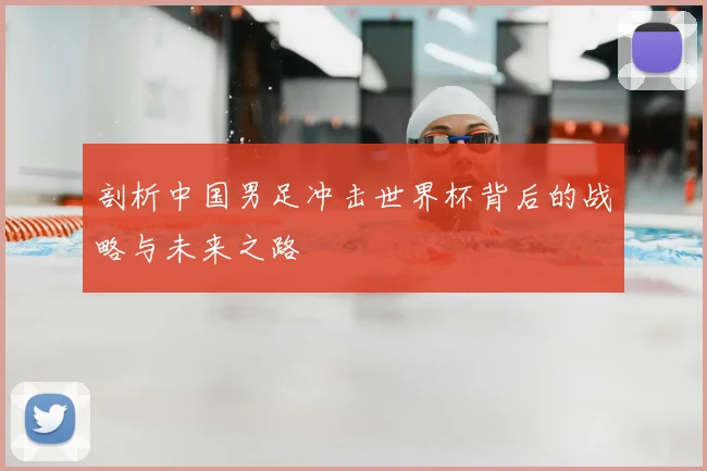 剖析中国男足冲击世界杯背后的战略与未来之路
