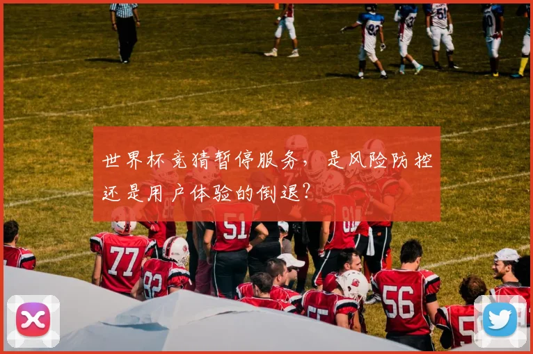 世界杯竞猜暂停服务，是风险防控还是用户体验的倒退？